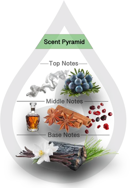 Scent Pyramid for Charr No. 4 - Distiller Clean Fragrance