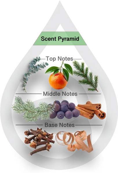 Scent Pyramid for Rocky Mountain Christmas CF
